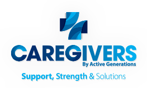 CAREgivers Case Management Logo Through Active Generations