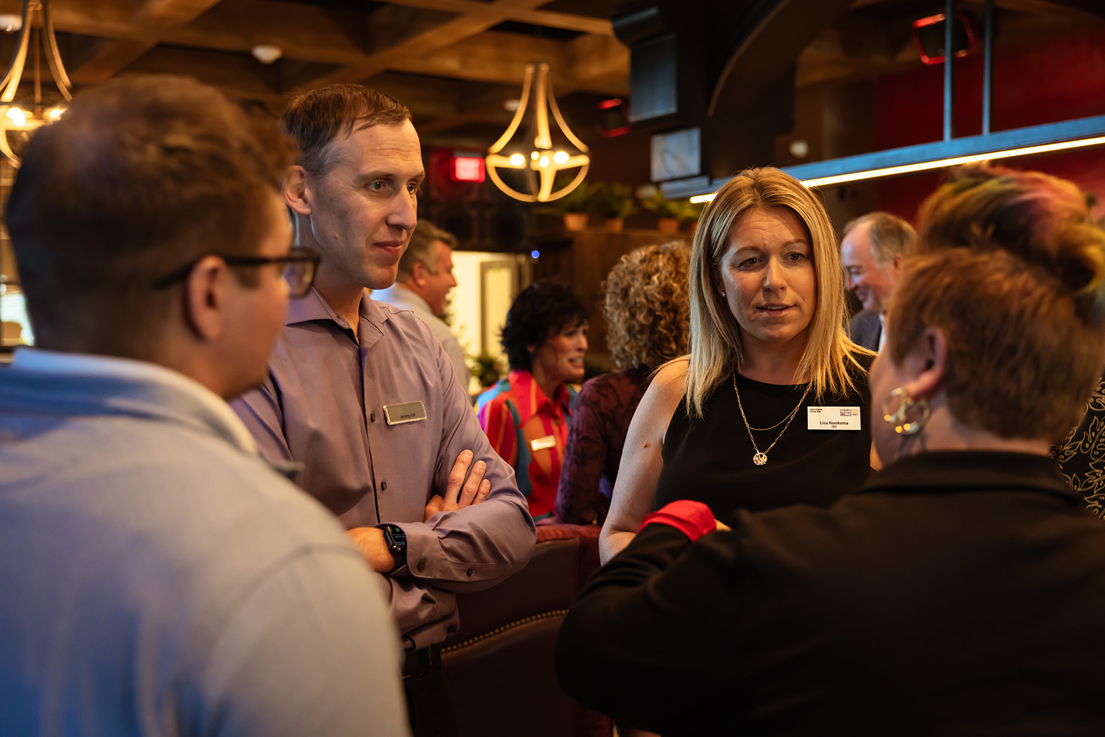 Sioux Empire United Way ADT members mingling at the Annual ADT Donor Reception.