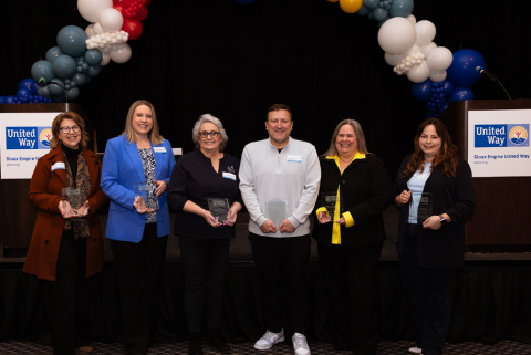 a photo of the award recipients