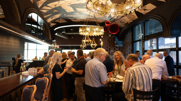 Sioux Empire United Way ADT members mingling at their Annual Fall Reception in 2024